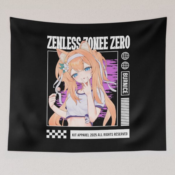 Artikelvorschau, Burnice White - Zenless Zone Zero entworfen und verkauft von gontijoart.