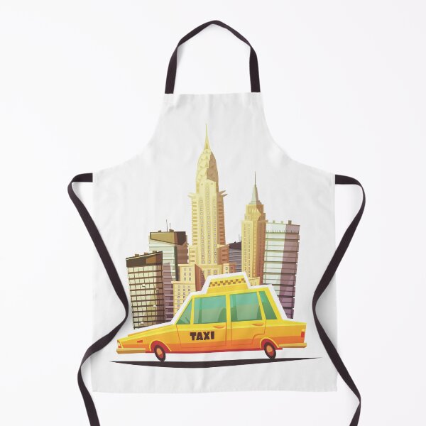 Item preview, New York City Yellow Taxi with Iconic Skyscrapers designed and sold by edimoraes.