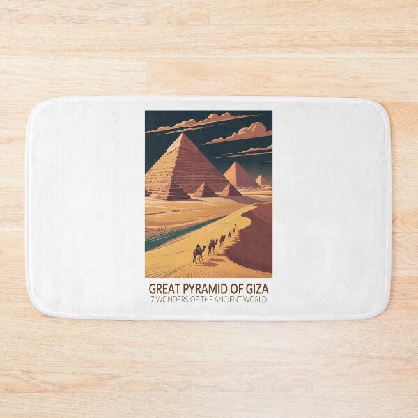 Item preview, Great Pyramid of Giza Seven Wonders of the World Vintage designed and sold by KrisSidDesigns.