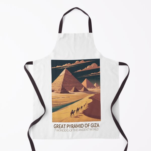 Item preview, Great Pyramid of Giza Seven Wonders of the World Vintage designed and sold by KrisSidDesigns.