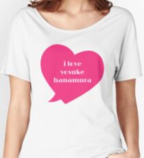Camiseta ancha para mujer Amo el hombre de la basura