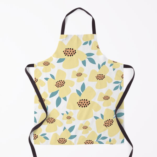 Item preview, Butter Cream Flowers Rustic Folk Drawing designed and sold by DesignMyHeart.