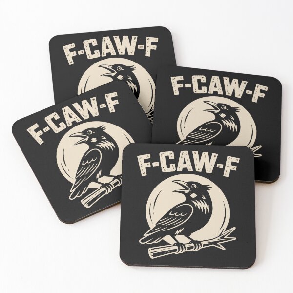Item preview, F-CAW-F Crow Raven designed and sold by BoldStitched.