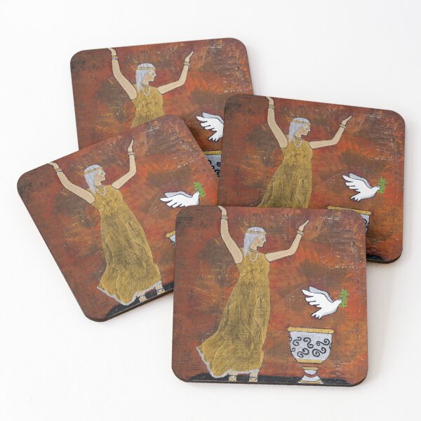 Item preview, Goddess of Peace designed and sold by Richard Leclerc, Artiste peintre.