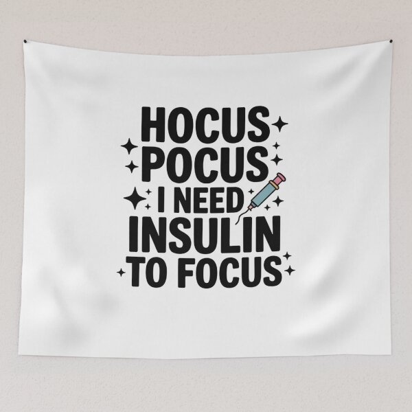 Item preview, Hocus Pocus I Need Insulin to Focus designed and sold by Mateusz Majcherek.