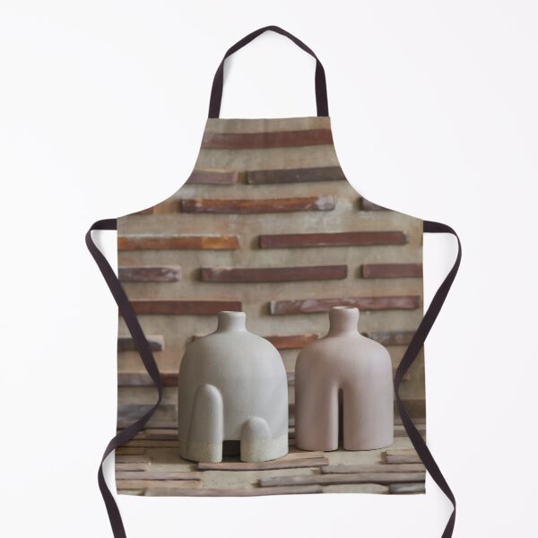 Item preview, Modern Sculptural Vases Wall Art – Minimal Ceramic Canvas Print designed and sold by jazzyfunky.