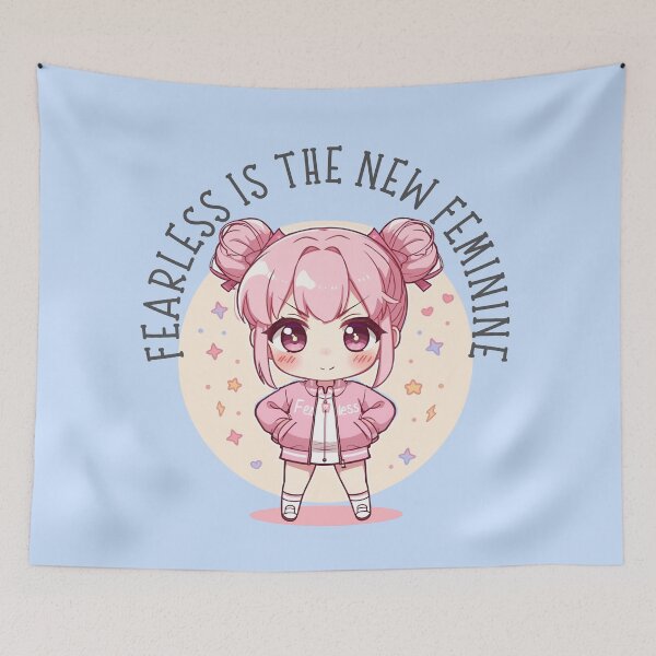 Item preview,  Fearless Is The New Feminine designed and sold by WarriorsArmour.