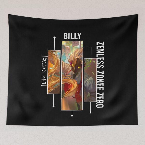 Item preview, Billy Kid - Zenless Zone Zero designed and sold by Vivzie-Art.