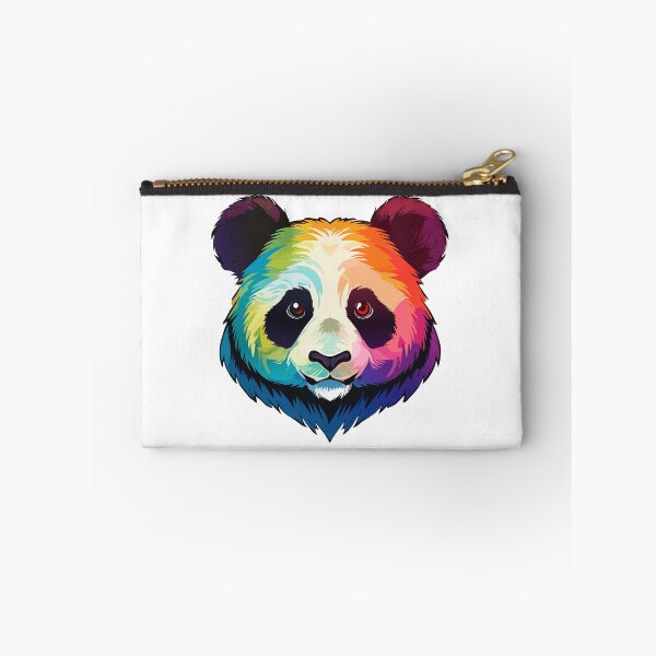 Item preview, Colorful Rainbow Panda Face Illustration designed and sold by Partoon-dp.