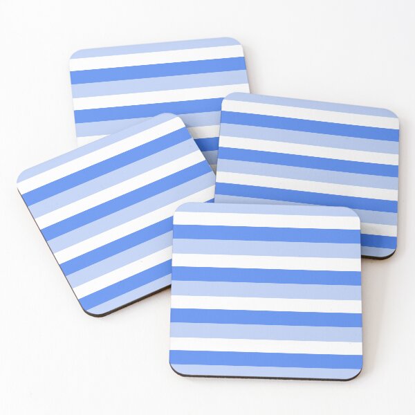 Item preview, Blue and white stripes designed and sold by RishabhArts1.
