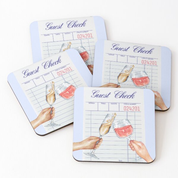 Item preview, Guest Check Cheers! designed and sold by kaylafordyce.