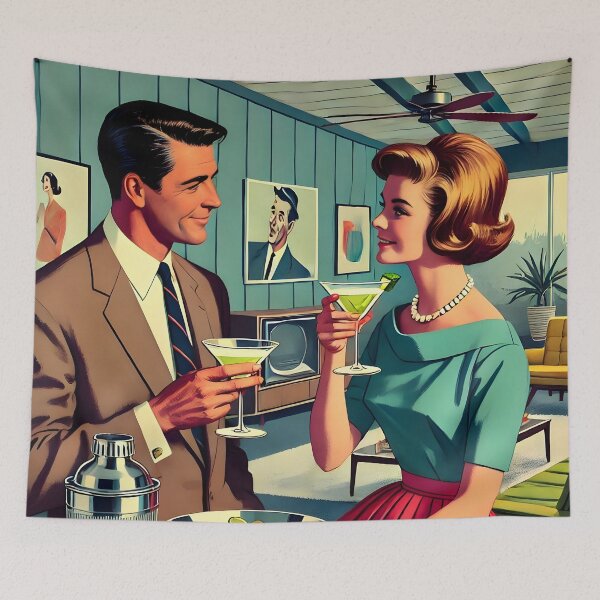 Item preview, Mid Century Modern Cocktail Party - House Warming designed and sold by Lee Hiller Designs.