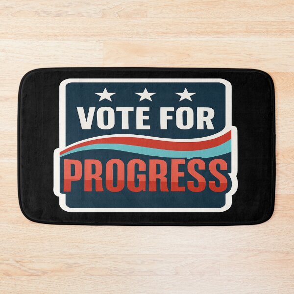 Item preview, Vote For Progress Political Statement Graphic designed and sold by Owcomm.