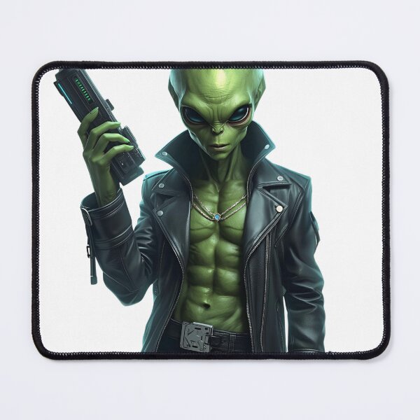 Item preview, green alien designed and sold by Artchara..