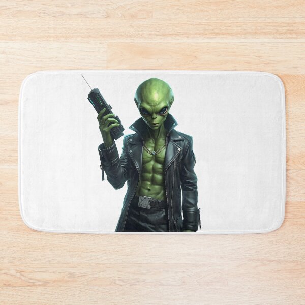 Item preview, green alien designed and sold by Artchara..