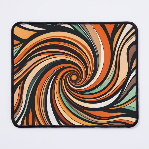Item preview, Autumn Swirl – Mesmerizing Abstract in Warm Seasonal Hues designed and sold by EmeraldeaArt.