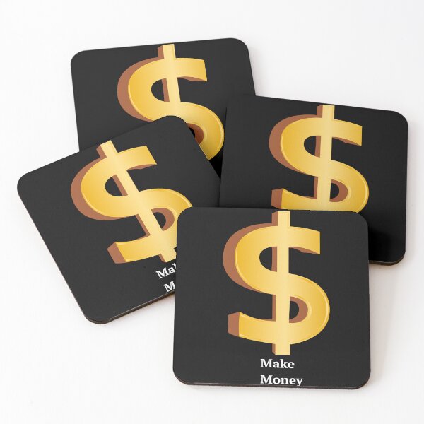 Item preview, Gold Dollar Sign Money Icon designed and sold by MOTAS Graphics .