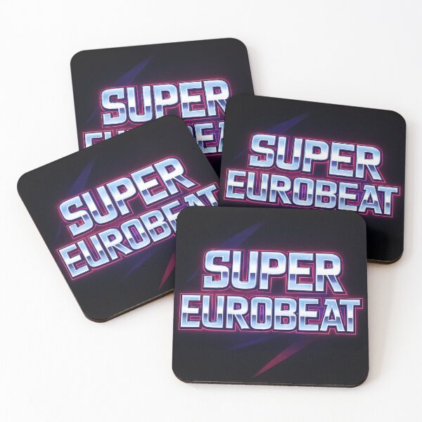 Item preview, Super Eurobeat Retro Music Design designed and sold by Retr0Tshirts.