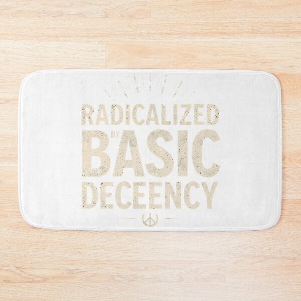 Item preview, Radicalized by Basic Decency T-Shirt | Progressive Political Activism Tee, Funny Shirt, Valentine Shirt gift, Valentine Day Cut File designed and sold by GAIDREDA.