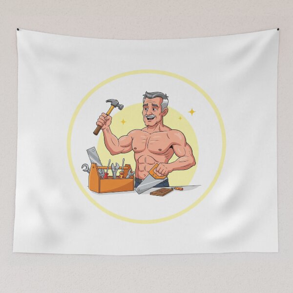 Item preview, Muscle Dad Handyman designed and sold by muscledaddies.