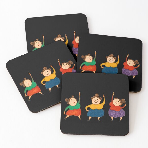 Item preview, Dancing trio designed and sold by MaPerle.