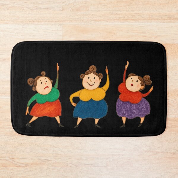 Item preview, Dancing trio designed and sold by MaPerle.
