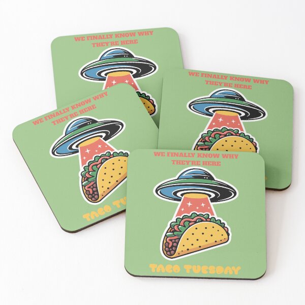 Item preview, Alien Taco Tuesday Abduction Shirt designed and sold by Sinister prints.