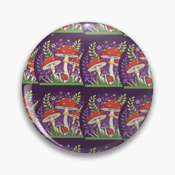 Item preview, Mushroom Pattern designed and sold by mybegoniatee.