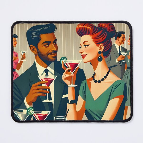 Item preview, Mid Century Modern Cocktail Party - First Date designed and sold by Lee Hiller Designs.