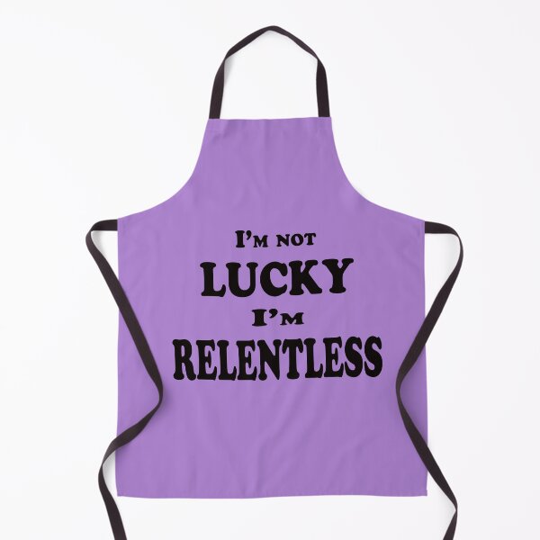 Item preview, I’m Not Lucky, I’m Relentless – Hustle & Mindset Quote Design designed and sold by ArtNestVerse.