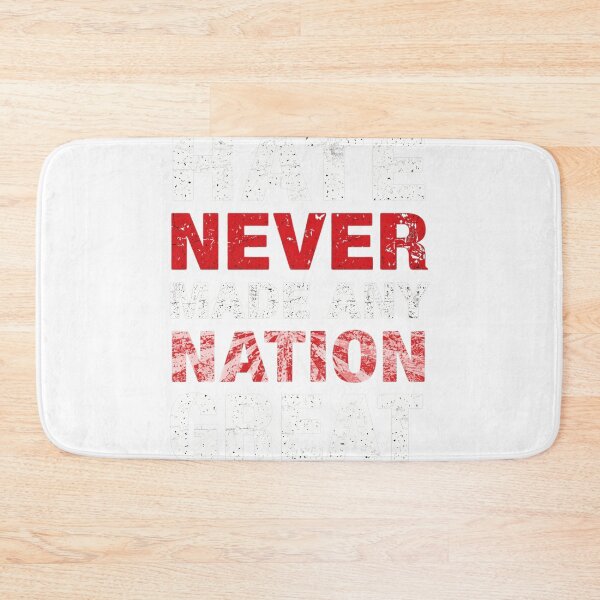 Item preview, Hate Never Made Any Nation Great T-Shirt | Anti-Hate Political Activism Tee, Funny Shirt, Valentine Shirt gift, Valentine Day Cut File designed and sold by GAIDREDA.