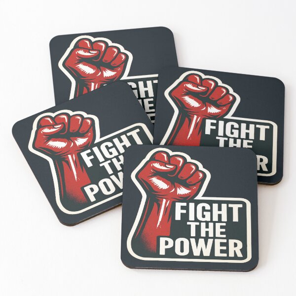 Item preview, Fight The Power Raised Fist Activism Graphic designed and sold by Owcomm.