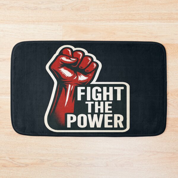 Item preview, Fight The Power Raised Fist Activism Graphic designed and sold by Owcomm.
