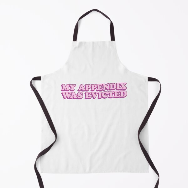Item preview, my appendix was evicted  designed and sold by wordswithfonts.