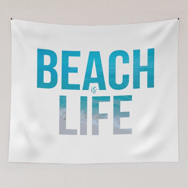 Item preview, Beach is Life designed and sold by HollyPrice.