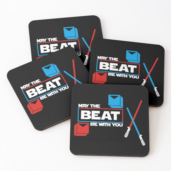 Item preview, May The Beat Be With You [WHITE VERSION]   designed and sold by Lopez-Biglove.