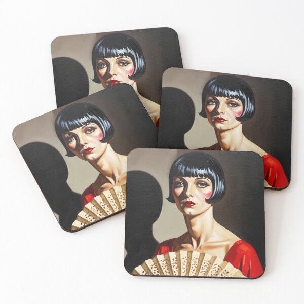 Item preview, The Ivory Fan - Original Art Deco Artwork designed and sold by elektronen.