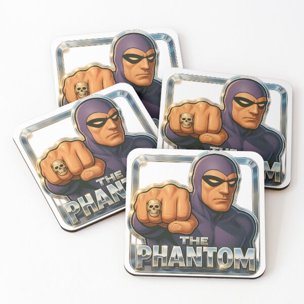 Item preview, The Phantom – Skull Ring Power 5D Transparent Sticker designed and sold by Imagetore.
