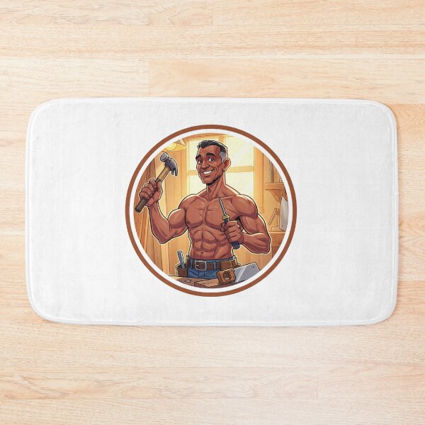 Item preview, Handyman Muscular Dad designed and sold by muscledaddies.