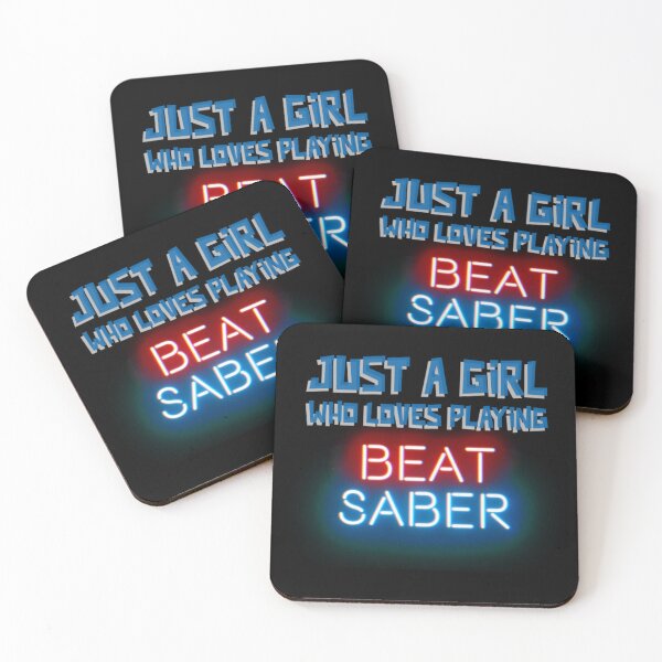 Item preview, beat saber for virtual reality gamers   designed and sold by Lopez-Biglove.