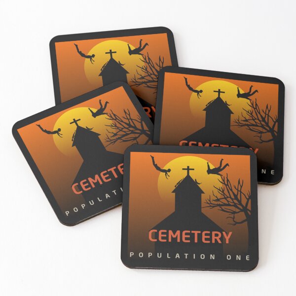 Item preview, Population One Cemetery   designed and sold by Lopez-Biglove.