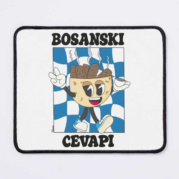 Item preview, Bosanski Cevapi mascot - Balkan Street Food designed and sold by petiteToulon.