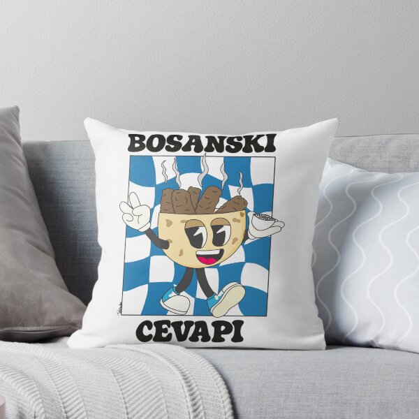Item preview, Bosanski Cevapi mascot - Balkan Street Food designed and sold by petiteToulon.
