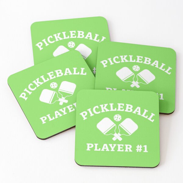 Item preview, Pickleball Player #1 no. 1 ball and paddle designed and sold by micarto.