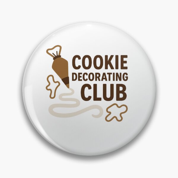 Item preview, Cookie Decorating Club – Gingerbread & Icing Swirl Baking Design designed and sold by DailyDrivesct.