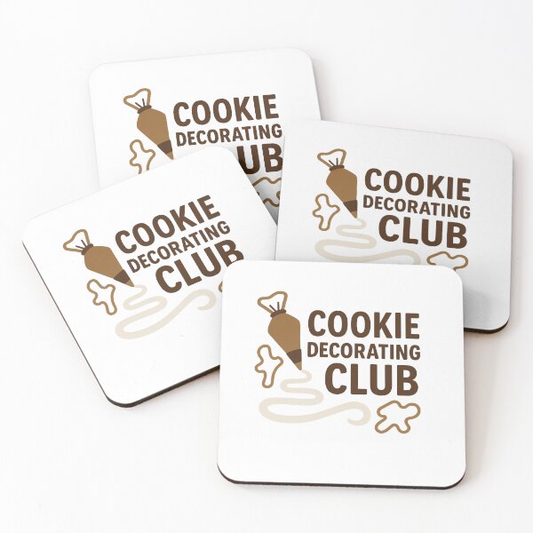Item preview, Cookie Decorating Club – Gingerbread & Icing Swirl Baking Design designed and sold by DailyDrivesct.