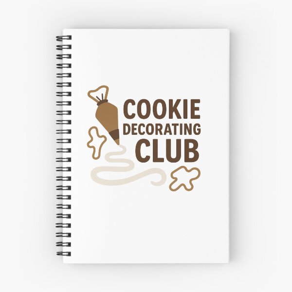Item preview, Cookie Decorating Club – Gingerbread & Icing Swirl Baking Design designed and sold by DailyDrivesct.