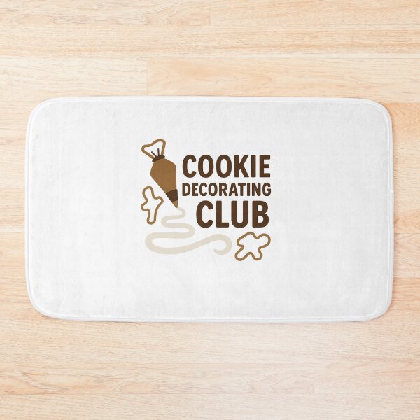 Item preview, Cookie Decorating Club – Gingerbread & Icing Swirl Baking Design designed and sold by DailyDrivesct.