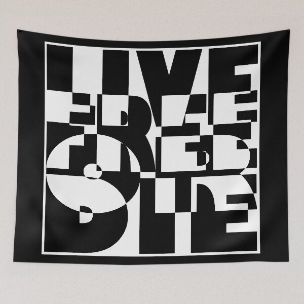 Item preview, Live free or die designed and sold by BeJahMan.
