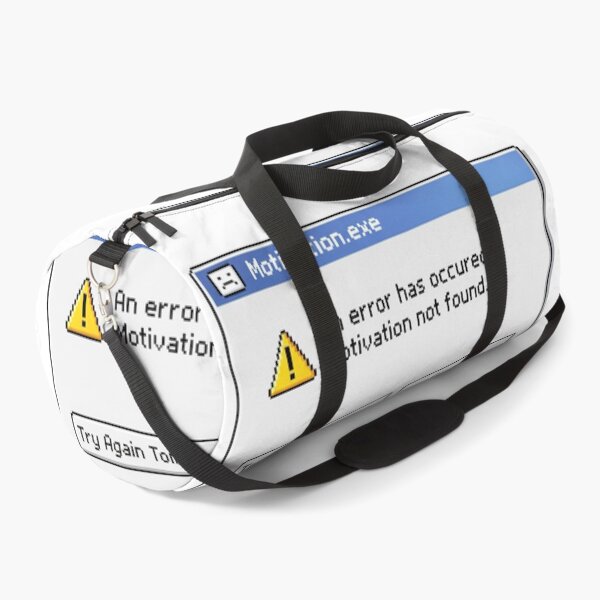 Item preview, Motivation.exe Error – Retro Windows Meme designed and sold by Whisky1111.
